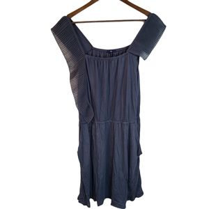 Gap Asymmetrical Grey Dress Medium